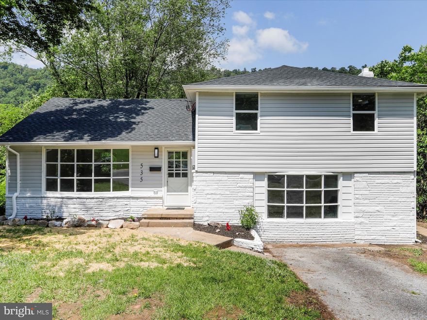 Welcome to 535 Harrison Ave, a beautifully restored 3-bedroom, 2-bath home nestled in a quiet, mature neighborhood in historic Berkeley Springs, WV. This 1,144 sq ft gem features an open-concept kitchen, dining, and living area—perfect for gathering with family and friends. The kitchen features an island with granite counters and a gorgeous must see matching backsplash. The upper level offers three comfortable bedrooms and a full bath, while the lower level boasts a spacious family room complete with a cozy wood-burning stove, a second full bathroom, and a dedicated laundry room for washer and dryer.

Fully restored home with many recent updates, including a new HVAC system, ensuring modern comfort and efficiency. The home sits on a manageable lot with quick access to everything Berkeley Springs has to offer—charming shops, restaurants, spas, and the famous mineral springs. Whether you're looking for a full-time residence, weekend getaway, or investment property, 535 Harrison Ave is move-in ready and full of potential. Don’t miss this opportunity to own a piece of small-town charm with modern upgrades!