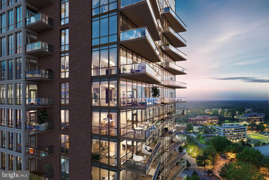 **Luxury like no other in THE HEART OF TYSONS! ** Amenities and services: 24/7 white glove concierge, lobby attendant, full time engineer on-site, property management on-site; We also have at your convenience a Hospitality Suite for visiting family/overnight guests, state-of-the-art fitness center, yoga studio and outdoor swimming pool (heated in the winter). Monarch offers 1, 2, 2+Den, and 3-bedroom residences with contemporary, high-end finishes, walls of windows with spectacular views and spacious outdoor living areas, and direct-entry elevators in select residences. Finishes include: 5" engineered hardwood floors, recessed lighting, privacy solar shades on windows, quartz countertops in all kitchen and baths, Italkraft cabinetry throughout, Miele appliances and so much more. Our White Glove concierge will assist in your daily needs. For your leisure: A social lounge, rooftop social/private dining room, and an outdoor grilling/bar for entertaining. Pictures are of the model. Open By Appointment. This unit offers 2 Bedroom + 2 Baths, Family Room and Direct Access Elevator.