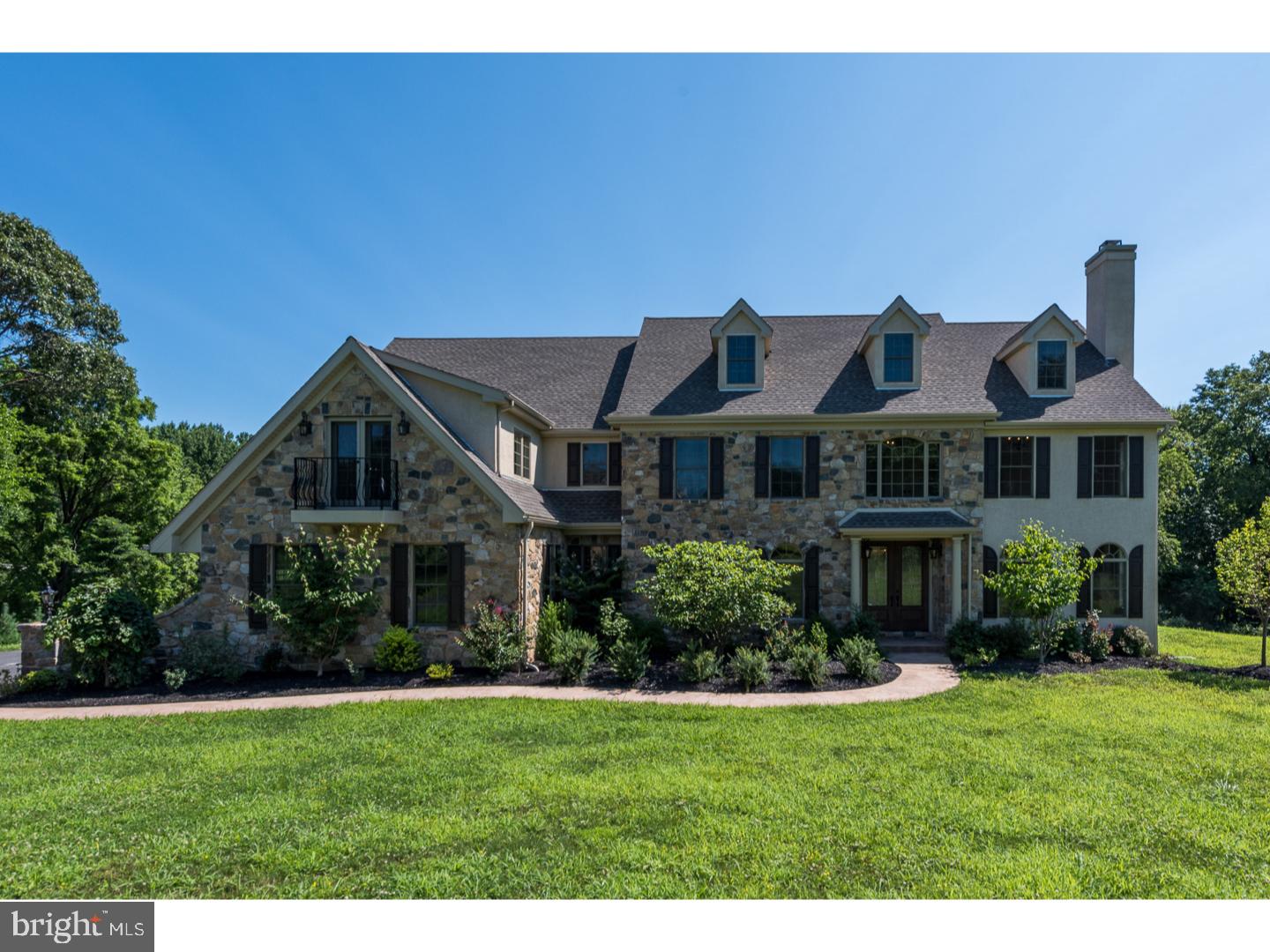 Immediate Delivery! Absolutely extraordinary home in Parker Preserve, a new home community crafted by Anthony Dambro, a well-respected longtime homebuilder in Chester and Delaware Counties. Ideally located in Pennsbury Township, Unionville-Chadds Ford School District, this 5 BR, 5.2 BA Lenape model is beautifully sited on a private cul-de-sac with dramatic views and warm natural light. Words simply don't do this property justice--its thoughtful design, impressive usable space, and attention to detail are phenomenal. Elegant see-through foyer entry with tile inlay and flanking formal living and dining rooms with arched windows and distinctive moldings. Sprawling kitchen with only the finest amenities, including Century "Vassar House" cabinetry, Wolf six-burner cooktop and double oven, two sinks, furniture-style Subzero, and polished granite, open to both the morning room and family room with access to deck and lovely views. Truly incredible bulter's pantry with granite, large sink, and wine refrigerator. Main floor study plus sunroom with access to deck. Master suite with sitting room, lavish ensuite bath, walk-in closet and additional closet. Two Princess suites, one with balcony. Two additional bedrooms share Jack & Jill bath. Second floor laundry with granite, abundant cabinetry, and sink. "Signature" Dambro finished walk-out lower level with all of the bells and whistles--theater room, tiled floor, expanded wet bar with dishwasher and wine refrigerator, and full bath. Three-car garage with stone columns at driveway entrance. Open every Sunday, 1-3 p.m. Three additional quick delivery homes available. Join a vibrant community and experience the quality of a Dambro home!