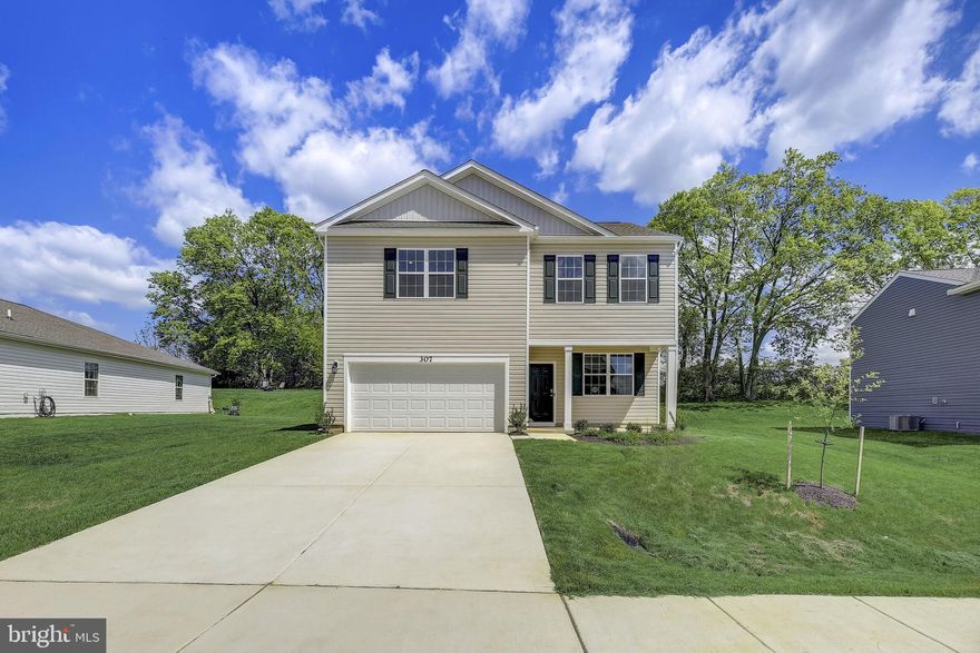 IMMEDIATE DELIVERY!!!! Welcome to the Penwell model, where captivating curb appeal is just the beginning. This residence beckons with a charming front porch and tasteful stone accents. As you step through the front door, you'll be greeted by lofty 9' ceilings on the first level, creating a sense of spaciousness. Off the foyer, discover a versatile flex room, ready to transform into a dining room, home office, or your very own "relaxation room" – the choice is yours. For the convenience of your guests, a well-appointed powder room is thoughtfully placed, perfectly situated for the entertaining moments you'll enjoy in your open-concept kitchen and family room area. Ascending to the second level, you'll find a magnificent owner's suite, complemented by three additional bedrooms and a dedicated laundry room. We've also included a smart home package, allowing you to effortlessly control and customize your home environment.  Red Hill's prime location ensures proximity to the local hospital, shopping destinations, a variety of restaurants, and the area's finest farm market, providing an enriched living experience. MOVE IN READY!!!!