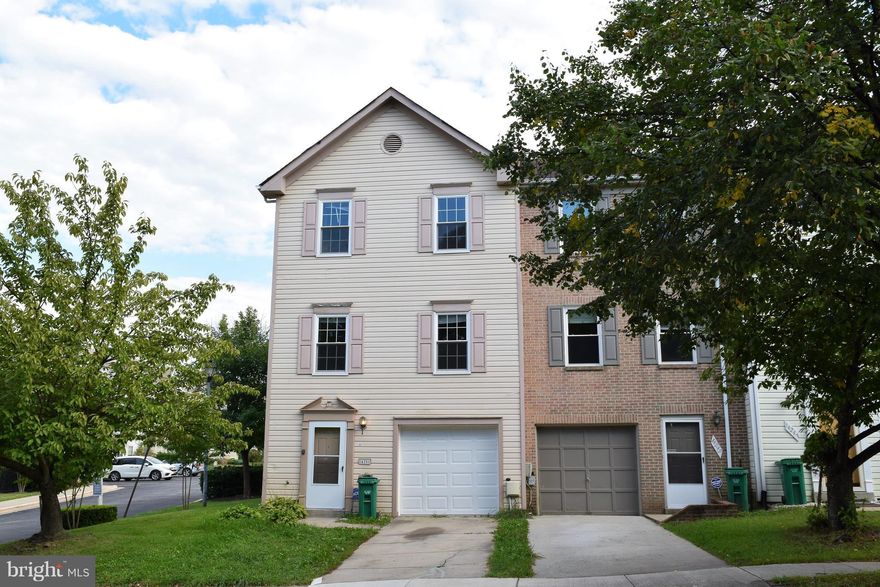 SECTION 8 WELCOMED, NO NEED TO ASK.  Located just across form the Laurel Town Center and walking distance to grocery store and shops. This 3 bedroom, 2 full and 2 half bath with 1 car garage is in a sought after community. The first level features the family room with wet bar and sliding door to backyard. They family room has luxury vinyl floors and a fireplace. This level also has a half bathroom. The 2nd level you will find a large living room and updated kitchen with granite countertops and all black appliances with new luxury vinyl floors. Across from the kitchen is the open dinning room. You can enter the deck from the kitchen. There is also a powder room on this level. The 3rd level has a huge updated primary bedroom with a private bathroom and 2 walk-in closets, You will also find 2 more nice size bedrooms with an updated hall bathroom. The whole house has been repainted and new carpet on bedroom level New microwave, and new refrigerator. Close to I95, ICC and BW Parkway. Shows great!