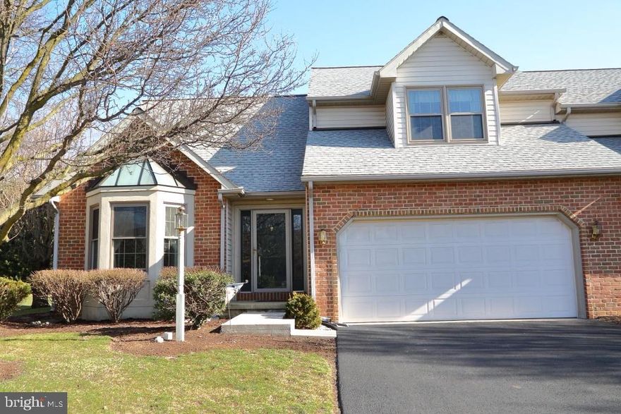 Very well maintained semi-detached home in Manheim Township school district. Located in a quiet neighborhood, this house offers a 1st floor master bed/bath, brand new roof w/transferable warranty, new kitchen appliances, updated windows, new skylight, and a full basement w/ tons of storage space. Property is conveniently located between Lancaster and Lititz. Close to schools, parks, restaurants, post office, & Overlook Golf Course