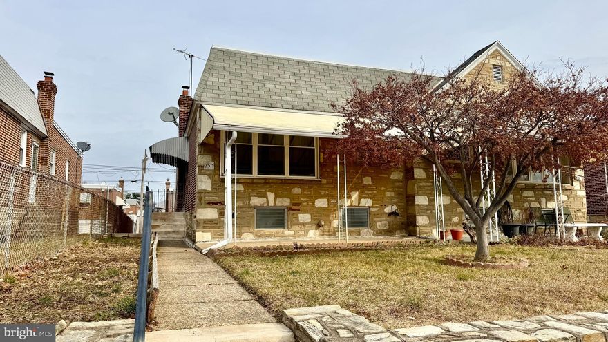 Well-maintained GEM in 19152 - Sold As-Is & Ready for your Vision! Welcome to 2317 Emerson St, a beautifully maintained home in the heart of Northeast Philadelphia. This solid brick-front residence has been cared for by the same owner for years and is now ready for its next chapter. While being sold in as-is condition, the pride of ownership shines through in every room. The Main level offers a spacious living area, a formal dining room, and three bedrooms. The real bonus is the spacious finished basement, providing excellent additional living space for a family room, home office, or gym. This lower level also features convenient access to the attached garage and driveway parking. There's another kitchen in the basement so that you can enjoy BBQ in the back space too. Located in a quiet, established neighborhood close to shopping, dining, and public transit, this is the perfect opportunity for a first-time buyer or an investor looking for a high-quality property in a prime 19152 location! Don't miss out!