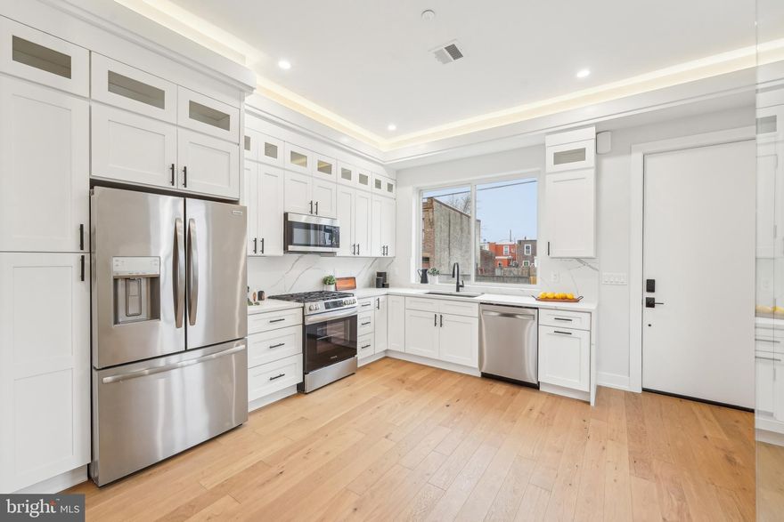 Discover Gaul Street Residences—a stunning new townhome community in the heart of Port Richmond (ZIP Code 19134). These contemporary townhomes, each offering approximately 1,800-2,000 square feet of living space across three levels, are designed for modern living with both style and comfort in mind.

Each home features spacious master bathrooms with elegant glass enclosures and heated floors for a true spa-like experience. The second-floor bathroom includes an extra-large tub—perfect for unwinding after a busy day. Expansive glass partitions in the living room flood the space with natural light, enhancing the home's open and welcoming design.

A standout feature is the large third-floor balcony—an ideal spot for outdoor relaxation or entertaining. Plus, the unfinished basement adds an additional 600 square feet of potential, ready to be transformed into a home gym, extra storage, or a personalized living space.

Ambient lighting hidden in the tray ceilings casts a soft, inviting glow throughout the living areas, adding a touch of sophistication and setting the perfect tone for everyday living and special gatherings.

All appliances stay with the buyer, adding extra value and convenience.

Families will appreciate the convenience of nearby amenities, including an elementary school and early learning center just minutes away. A beautifully renovated park, located just a block and a half from your door, offers plenty of space for outdoor fun and relaxation.

Starting prices for these pre-construction townhomes range from $499,900 to $620,000—an incredible value in one of Philadelphia's most vibrant and up-and-coming neighborhoods.

Gaul Street Residences is the perfect place to call home if you're seeking a blend of modern design, community amenities, and an energetic local vibe. Don’t miss out on this exciting opportunity!