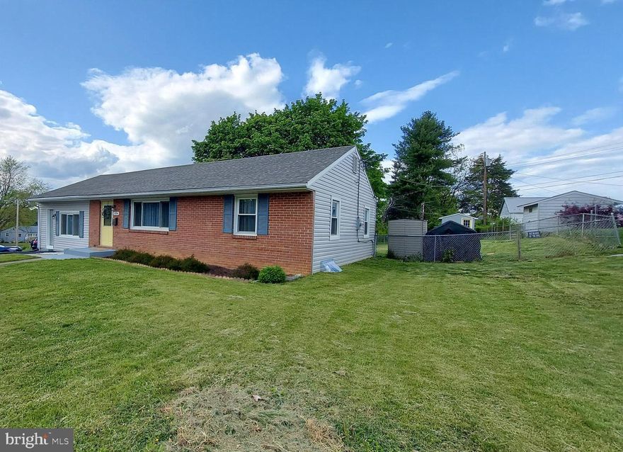 Beautiful totally remodeled ranch in Northwest.  New addition with all permits and inspections of city of Hagerstown. Plumbing, electricity, HVAC, and building permits. 3 bedrooms,  2 New  bathrooms, Sun Room. updated kitchen with granite countertop. Stainless Steel appliances. Refinished hardwood  floors. huge unfinished basement for extra storage just waiting for your finishing touch, large driveway. New storage. Close to major restaurants, shopping, and more.