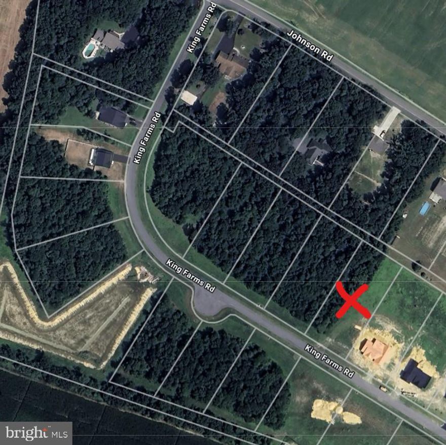 SMALL NEW HOME COMMUNITY WITH COMCAST HIGH SPEED INTERNET & CABLE AVAILABLE!! Looking for the perfect spot to build your dream home?  Well, you've found it on Lot 43!!  Welcome to King Farms - a small, exclusive community bordered largely by Delaware Preserved Ag Land.  Located on the desirable East Side of Laurel, Delaware, this community is just minutes from the beaches of Delaware but with the benefit of not paying those higher beach prices!  This 3/4 acre lot is shovel-ready and has already been perk-approved for a Capping Fill LPP septic system.  There are multiple other perk-approved lots available so reach out with questions on block pricing.