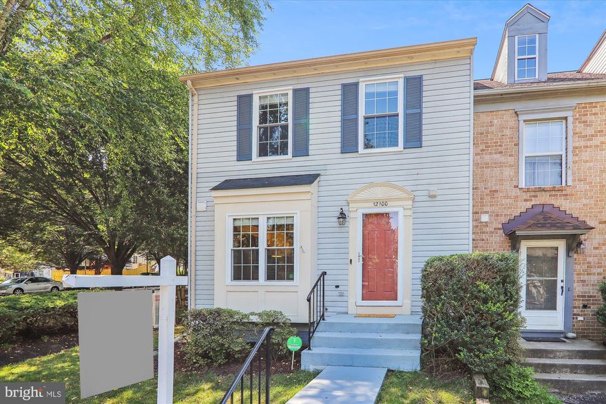 Welcome home to this fantastic end-unit built by Winchester Homes! You'll be just three minutes away via a paved path to the quiet serenity of beautiful Gunners Lake.  This is a lovely home located perfectly in this vibrant community.  The main level has gorgeous hardwood floors and sports a separate dining room area and step down to a spacious living room/family room with recessed lighting that leads out to a big, newly resurfaced deck (2022) that looks and feels outstanding. The kitchen is nicely renovated with white soft-close cabinetry, granite countertops, stainless steel appliances, recessed lights, and with table space for two. On the upper level, the primary bedroom has a vaulted ceiling (NICE!) and plenty of closet space. The closets are outfitted with an Allen and Roth closet system perfectly designed to organize your wardrobe. The bathroom is HUGE and nicely renovated as well, with a separate shower, tub and dual vanities. The lower level has a nice sized recreation room, big enough for gaming and enjoyment, a full bath, and an additional room that can be used as an exercise room, home office or perhaps a bedroom(?). A separate laundry room and plenty of storage complete the lower level. The HVAC has been replaced (around 2015). The windows are energy efficient, the majority of them being replaced in 2019. The hot water heater was replaced in 2020 and is under warranty. Very accessible to major routes (270), to shopping and just minutes away from the Marc Train station. Lots and lots to like here...to LOVE here...in this charming end-unit. All described in one simple word – superfantabulous!