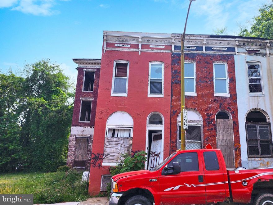 ONLINE AUCTION: Bidding begins 7/11 @ 10:00 AM. Bidding ends 7/13 @ 11:40 AM. List Price is Suggested Opening Bid. Nestled in Baltimore's Upton neighborhood, residents will enjoy the convenience of being within close proximity of the Lexington Market. The UMMC Midtown Campus, Maryland Institute College of Art (MICA), and Upton Metro Station are also nearby, providing easy access to healthcare, education, and transportation options.  Deposit: $5,000.