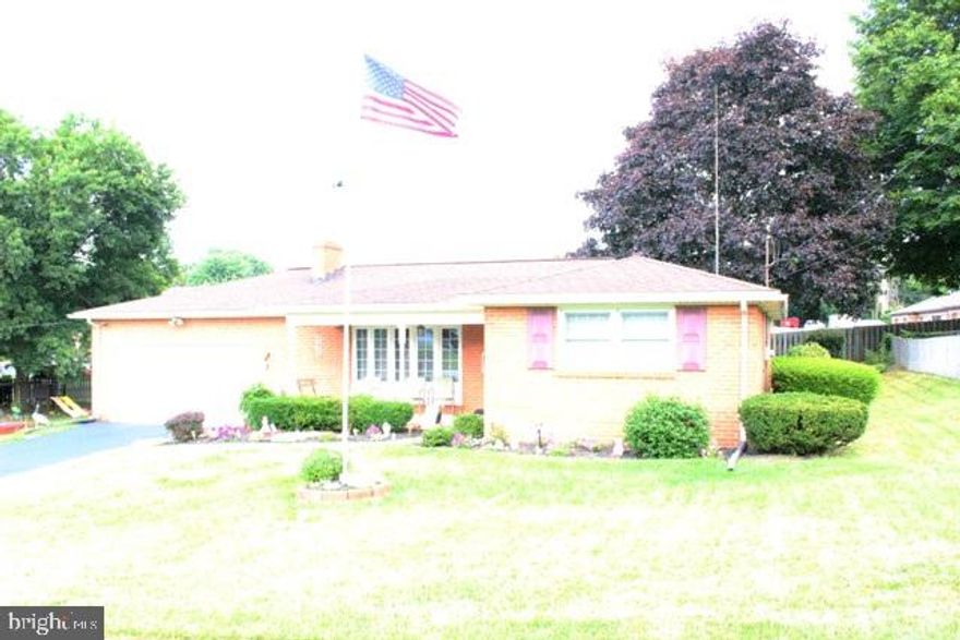 Meticulously well-maintained brick Rancher in the coveted Haines Acres. Living room with built-ins, kitchen with cabinets galore, large basement which includes family room, 4th bedroom workshop, and storage area. You must see this gem before it is gone.