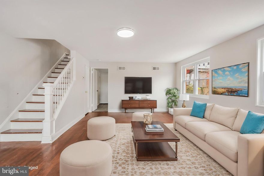 Beautifully maintained and freshly painted, this charming semi-detached home is nestled in the heart of Riverdale. Featuring an all-brick exterior and windows on all three sides, the home is filled with natural light throughout. Inside, you’ll find three spacious bedrooms and a full bath, along with gleaming hardwood floors that add warmth and character.

The kitchen offers ample cabinet and counter space, making meal prep a breeze. Step outside to a fantastic backyard—perfect for relaxing, gardening, or entertaining guests.

Enjoy the convenience of easy access to public transportation, shopping centers, and major routes including I-495 and the Baltimore-Washington Parkway.

To help visualize the home’s floorplan and highlight its potential, virtual furnishings may have been added to photos included in this listing.