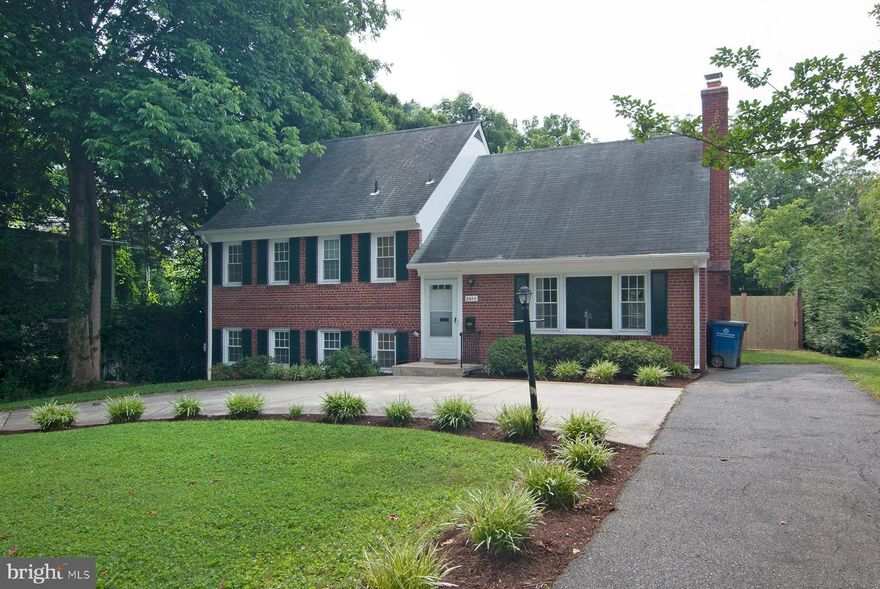 Welcome to this charming 4 bedroom, 2.5 bath brick colonial in Alta Vista.  This home sits on .24 acre lot with fenced in rear yard and plenty of space to plant your own garden.  Main level offers hardwood flooring, wood burning fireplace and quaint kitchen that is sure to please.  Upper level offers  3 bedrooms and 2 full baths while the 2nd upper level offers a 4th bedroom.   Home is close to YMCA, walking distance to Metro and NIH.  This house has been freshly painted, professionally cleaned and AC has been renovated and ready for your tenants to move in immediately.   **Owner is asking for a minimum of 24 months  or longer lease**