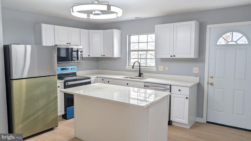 Stunning Modern Renovation! 2-Level Townhome with Fenced Yard near Rt 81.
Step right into modern luxury! This two-level townhome has been fully renovated from top to bottom, offering a sleek, contemporary look and feel. Gleaming hardwood floors flow through the main living areas, leading you to the heart of the home: a huge eat-in kitchen equipped with a huge Kitchen Island and brand-new appliances.

Enjoy the convenience of an in-unit full-size washer and dryer. Step outside to relax on your private deck overlooking a fully fenced backyard—perfect for privacy or pets. Additional perks include a dedicated storage room and two assigned parking spaces right out front. Located in an ultra-convenient spot just minutes from Rt 81, schools, and major shopping centers. This move-in-ready gem won't last long!