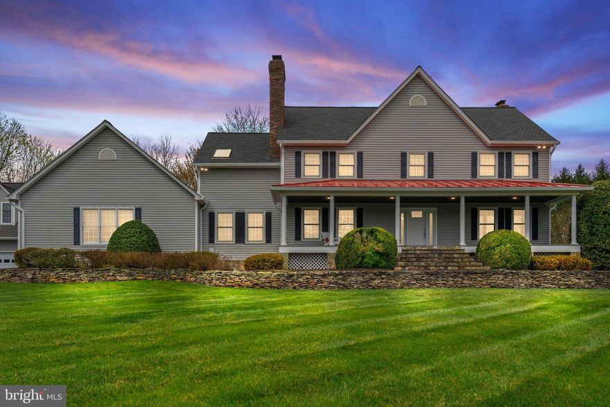 Open house cancelled, house is under contract. Meticulously maintained and updated custom home on on a 4.14 acre lot in the picturesque Lawnvale Estate community of Gainesville. No detail was left undone and the home feels like a brand new home than one built in 1985. Home has been completely remodeled with larger rooms, redone stairs, fashionable Everlife XL Whitfield LVP floors throughout, new insulation, and fresh paint throughout. The oversized front porch overlooks the pristine front yard and welcomes you to the 2 story Foyer. On the open main level, you will find a completely remodeled and expanded gourmet kitchen with ample storage and work space and is completed with Cambria Montgomery Quartz counters, a Moen farmhouse sink, high-end stainless steel appliances and custom lighting. The main level also features a large living room with a wood-burning fireplace; a formal living room; the dining room; an expansive sunroom that walks out pool and backyard; an office; the laundry room; a half bathroom; and access to the attached 2 car garage. Upstairs you will find 3 bedrooms, including the primary suite. The spacious primary bedroom has a wood burning fireplace, large walk-in closet, and a remodeled and oversized bathroom. The primary bath features a standing shower with a frameless door, porcelain tile floors, quartz countertops and all new tile. Two bedrooms were combined to create a large second bedroom that shares a bath with the private 3rd bedroom. All bedrooms have direct access to an oversized rear balcony with peaceful views of the pool and backyard. The full length walkout basement houses the 4th bedroom and 3rd full bath along with a large recreation room, a pool table and a wet bar. The backyard features a completely redone pool with new tile, a new membrane and fresh caulking; and a covered entertaining area with a grill, fireplace and TV. In addition to the attached 2 car garage there is an oversized detached garage with a spacious office & guest suite featuring a full bathroom above along with a ground level walkout bathroom, a covered parking area, 2 storage sheds and ample parking on the resealed paved driveway. The location provides access to major commuting routes including RT15, RT66, RT234, local shopping, restaurants, golf courses, wineries, breweries, parks, the Manassas Battlefield, healthcare and much more! Quick drives to Dulles Airport, Haymarket, downtown Gainesville, Leesburg and Northern Virginia.