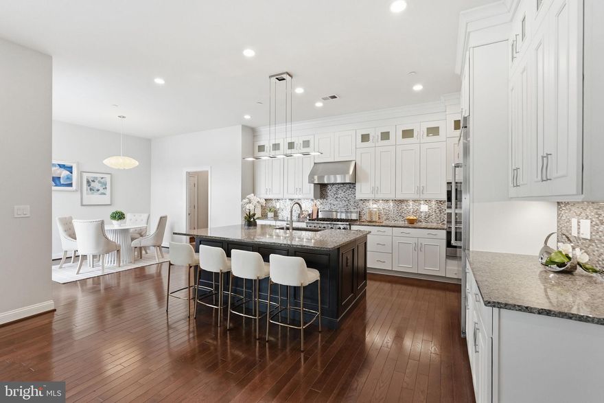 Exquisite 2017 Colonial by Michael Harris Homes, gracefully sited in the sought-after Bethesda Mews community. Thoughtfully designed with high ceilings and elegant proportions, the home offers a seamless blend of sophistication and comfort. A main-level office and an expansive family room open to the gourmet kitchen create ideal spaces for both refined entertaining and everyday living.

The upper level features four generously sized bedrooms and three beautifully appointed baths, highlighted by a sumptuous primary suite with a private dressing room and a spa-inspired bath complete with steam shower and double vanity. The finished lower level extends the living space with versatile areas for guest accommodations, a fitness studio, recreation, or playroom.

Perfectly positioned near NIH, downtown Bethesda, and major commuter routes, this exceptional residence delivers luxury living with unmatched convenience.