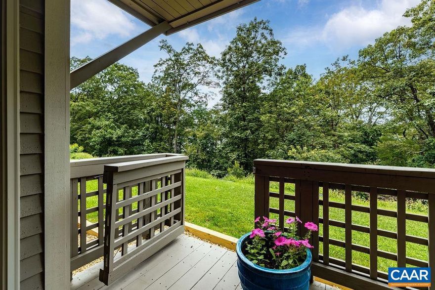 You are going to love this well-maintained 3 br/3 ba condo with ground floor walkout in North Ridge! Just steps away to Wintergreen tennis and pickleball courts and the Devils Knob golf course and restaurant, this unit was built in 2020. Take note of the large casement windows throughout the condo, which shower in plenty of sunshine throughout the day. Open up the door to the deck to let in the breeze. Enjoy a kitchen with granite counters and stainless appliances, and wood-look laminate flooring. The primary bedroom has its own en-suite bathroom; a second bedroom has its own full bath as well. A third bedroom would be great as an office or guest room, with the condo's third bathroom across the hall. An inviting wood burning fireplace in the living room is the place to relax after a long day on the slopes. Fabulously fast fiber internet streaming via Firefly. This home would be a great personal getaway ? which is how the owners have enjoyed it ? or make a fantastic rental. Sold furnished and ready for you to enjoy!,Granite Counter,Wood Cabinets,Fireplace in Living Room