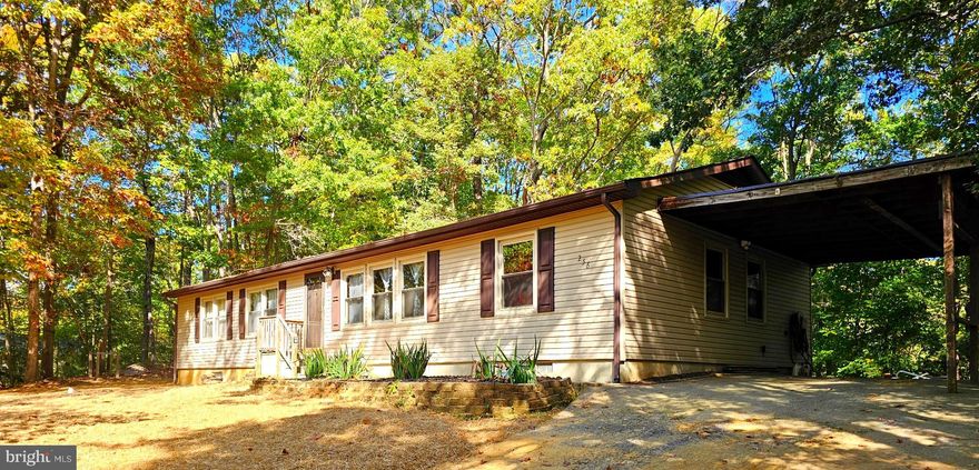 PRICE REDUCTION - MOTIVATED SELLER
 Peaceful Living Near Nature – Spacious 3 Bed / 2 Bath Home with New complete septic system – tanks and drain fields included and upgraded electric panel.
Discover the perfect blend of privacy, space, and convenience in this beautifully maintained 3-bedroom, 2-bath home nestled on a quiet no-through road surrounded by nature. This move-in-ready home offers numerous updates and features, a new roof which was replaced in 2022 and freshly painted interior throughout. Inside, you’ll love the thoughtful layout with the primary bedroom privately situated on one side of the home and the remaining two bedrooms on the other. The home also offers ample storage space on both the main level and in the large basement. Basement can be accessed from either inside or outside of the home.  Entire Front, most of the side and back yard has been seeded and blanketed with straw, waiting for the grass to grown. The yard provides endless potential to create your own outdoor retreat—perfect for gardening, relaxing, or entertaining. This home is being sold strictly AS-IS, offering an excellent opportunity for buyers eager to add their own finishing touches. Conveniently located: Less than 5 minutes to scenic Solomons Island. Approx. 15 minutes to Patuxent River Naval Air Station, under an hour to National Harbor and Washington, D.C., Close to schools, restaurants, shopping, and entertainment
Don’t miss your chance to experience peaceful living with easy access to everything Southern Maryland has to offer!