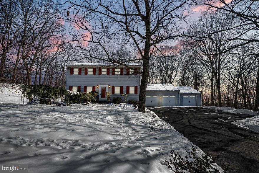 1824 North Adams Street has been loved by the same owners over the last thirty years.  This charming Colonial boasts 2,500 square feet of living space and is nestled on over a half an acre lot, in the Pottsgrove School District . Through the warm and welcoming foyer you will find an oversized family room with tons of natural light, a formal dining room, and an eat-in kitchen. The kitchen has a great footprint and opens up to an additional living room featuring a wall to wall brick fireplace. Off of the living room, two sliding glass doors will lead you to your finished patio and sprawling back yard. With the fence and privacy back here you can let the dogs or kids run wild. Completing the first floor is a half bathroom and a cozy "bedroom", that is currently being used as a laundry room and office. Upstairs you will find three very spacious bedrooms. The primary features a walk-in closet and timeless carpet that runs right into your private bathroom. This space has so much potential! One of the standout features of this home is the three-bay garage, with ample room for vehicles, storage, or a workshop.  The basement is a blank slate, ready to be customized to your needs. The layout of this colonial offers flexibility and combines classic charm with everyday functionality. This home has so much going for it… space, location, and did I say potential. Don’t miss out on the chance to call 1824 North Adams Street your Home Sweet Home!