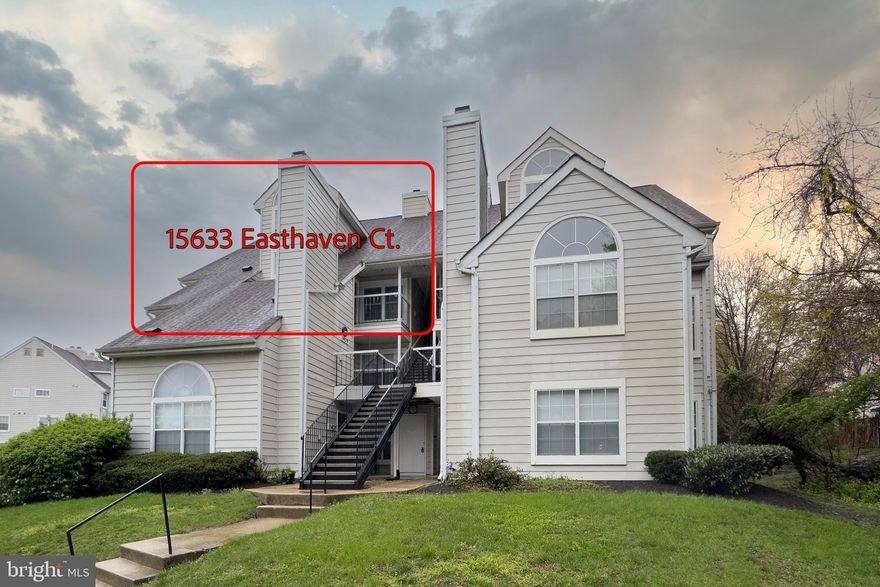 Welcome to penthouse living at its most affordable! This beautifully renovated 2-bedroom, 1-bathroom penthouse condo at The Vistas at Bowie Town Center offers stylish urban living with exceptional charm. Enjoy soaring ceilings that create a spacious, airy atmosphere, paired with modern finishes and thoughtfully updated interiors.

Step inside to discover a cozy yet sophisticated space, highlighted by a delightful wood-burning fireplace that invites relaxation on cooler evenings. The open layout seamlessly connects the kitchen, living and dining areas, perfect for entertaining friends or simply enjoying a quiet night at home.

The private balcony provides fresh air and outdoor enjoyment, ideal for morning coffee or evening relaxation; serving as your personal outdoor escape.

Conveniently located near shops, restaurants, and entertainment, this penthouse combines the benefits of city convenience with the comfort of suburban affordability. Don’t miss this unique opportunity to own an accessible penthouse that blends elegance, comfort, and exceptional value!