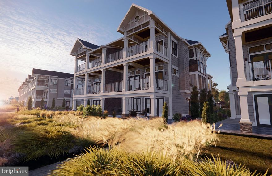 Welcome to Sunset Wharf, an exclusive 28 unit duplex development nestled in the serene Bay Bridge Marina. Embrace waterside living at its finest with stunning views, modern amenities, and the charm of a close-knit community. Each duplex is meticulously designed to offer spacious, open-concept layouts that blend modern elegance with everyday comfort. Enjoy breathtaking views of the Chesapeake Bay through expansive windows that fill your home with natural light. High-end finishes, gourmet kitchens, and luxurious master suites create an ambiance of sophistication and tranquility. Private outdoor spaces provide the perfect setting for relaxation or entertaining guests. With a variety of floor plans to suit your lifestyle, the units at Sunset Wharf promise an unparalleled living experience in a vibrant, coastal community. Enjoy easy access to marina facilities, scenic walking trails, and vibrant local dining, walking distance to Libbey's Coastal Kitchen & Cocktails and Knoxie's Table.  At Sunset Wharf, experience the perfect blend of tranquility and convenience, making it the ideal place to call home. Discover your paradise by the bay today!