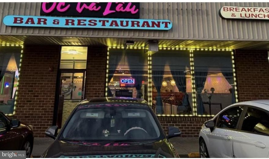 Real Estate is not included in this offering.


Fully equipped restaurant. Including liquor license, existing chairs, tables,all equipment complete. Walk-In boxes, brand new custom lighting and sound system. All systems recently passed inspection by city and state. Situated on a very active main street in South Philadelphia. Offered at $675,000.
Off street parking. Turnkey opportunity. 
Monthly rent approximately $6k which you’ll make in a few days. 
Would make a great sports bar.