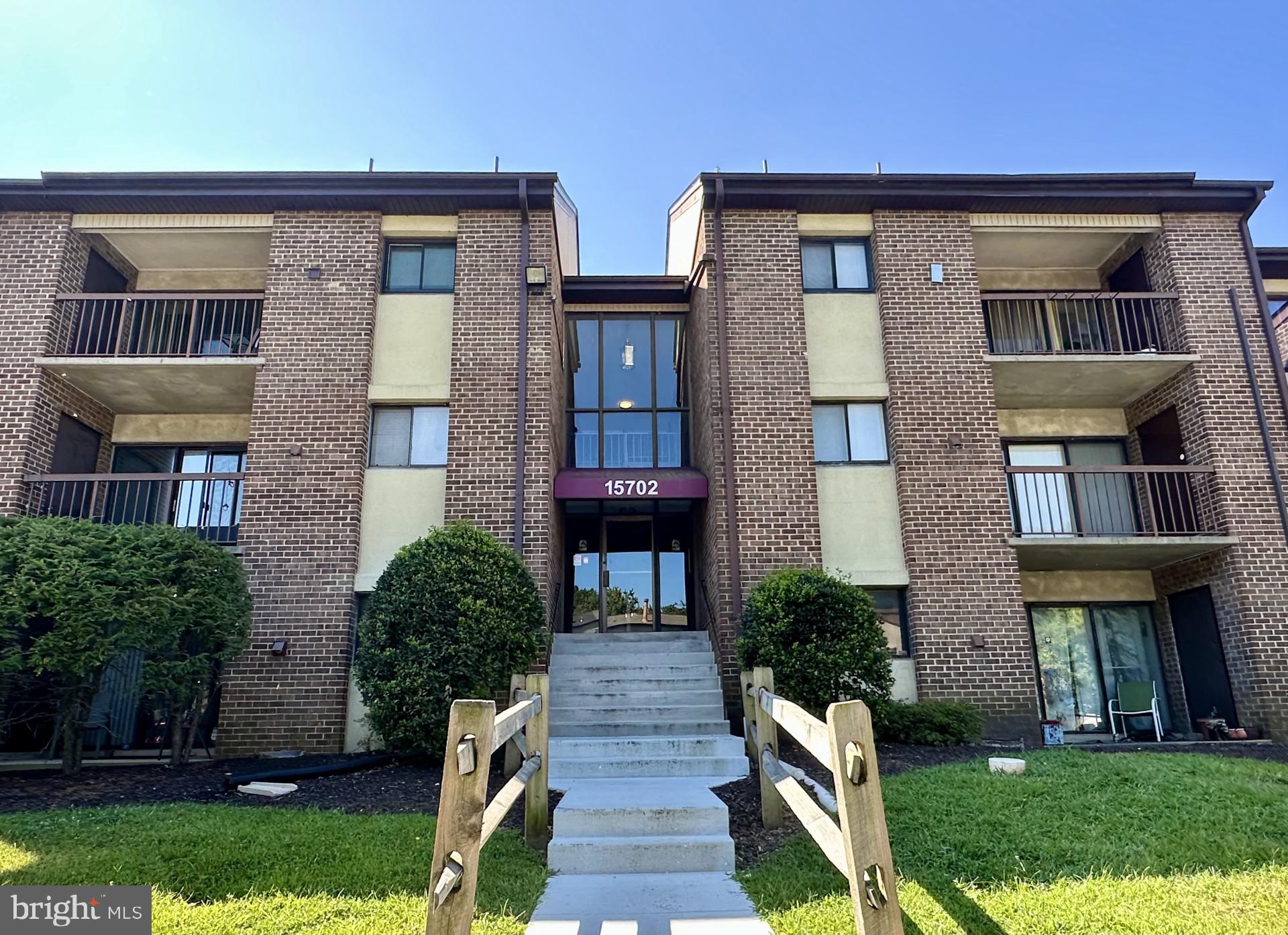 Welcome Home to 15702 Dorset Road Unit 135! This nicely updated one bedroom condo has a spacious and open layout and has been well-maintained by it's owner of the past 38 years! Enjoy fantastic views of the enormous pool and common grounds off your secluded balcony. This unit features gorgeous wood floors, a fully renovated bathroom and kitchen with designer tile, stainless steel appliances, white cabinetry and beautiful granite counters. Enjoy all the conveniences of living in Brookmill Condos in a fantastic commuter location. Condo also features in-unit washer and dryer and a large walk-in bedroom closet. Assigned storage unit in basement level of building. Priced below recent comps for a quick sale!