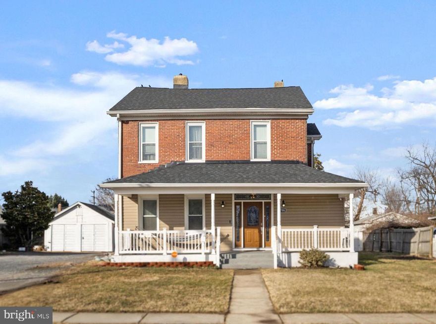 WOW!! BEAUTIFUL!!  ELEGANT, PARTIALLY BRICK SINGLE HOME WITH A FULL-WIDTH FRONT PORCH.  7 BEDROOMS HOME BOASTS NEARLY 3,132 SQUARE FEET OF LUXURY LIVING SPACE,   3.5 FULL BATHS!.  OPEN LAYOUT KITCHEN WITH GEORGEOUS QUARTZ COUNTERTOP AND BREAKFAST ISLAND.  NEWER STAINLESS STEEL APPLIANCES. NEWER MICROWAVE AND  NEWER DISH WASHER. NEWER UPGRADED CABINETRY.  PLANK  HARDWOOD FLOORS THROUGHT.  MASTER BEDROOM WITH A FULL BATHROOM.  RECESSED LIGHTS THROUGHT.  THIS RARE GEM IN THE ROLAND  TERRACE AREA - BOASTS A DETACHED IN-LAW-SUIT / AN EFFICIENCY WITH 2 BEDROOMS , KITCHENET,  FULL  BATH, LIVING ROOM, LAUNDRY ROOM PLUS EXTRA STORAGE,  PERFECT FOR EXTENDED FAMILY OR A POSSIBLE POTENTIAL RENTAL INCOME! .  THE DRIVEWAY  ACCOMODATES UP TO 8 CARS .  SHORT DISTANCE TO BUS TRANSPORTATION.  CLOSE PROXIMITY TO RESTAURANTS, SHOPPING, PARKS, LIBRARY, HOSPITAL. WITHIN MINUTES TO MAJOR ROADS, 695, 295, I-95, BALTIMORE INTERNATIONAL AIRPORT, RT. 2, RT. 40 AND INTERSTATE RT. 70. ( PLEASE GIVE TWO (2) HOURS NOTICE  WHEN SCHEDULING).  (OWNER NEEDS TO REMOVE LARGE DOG).