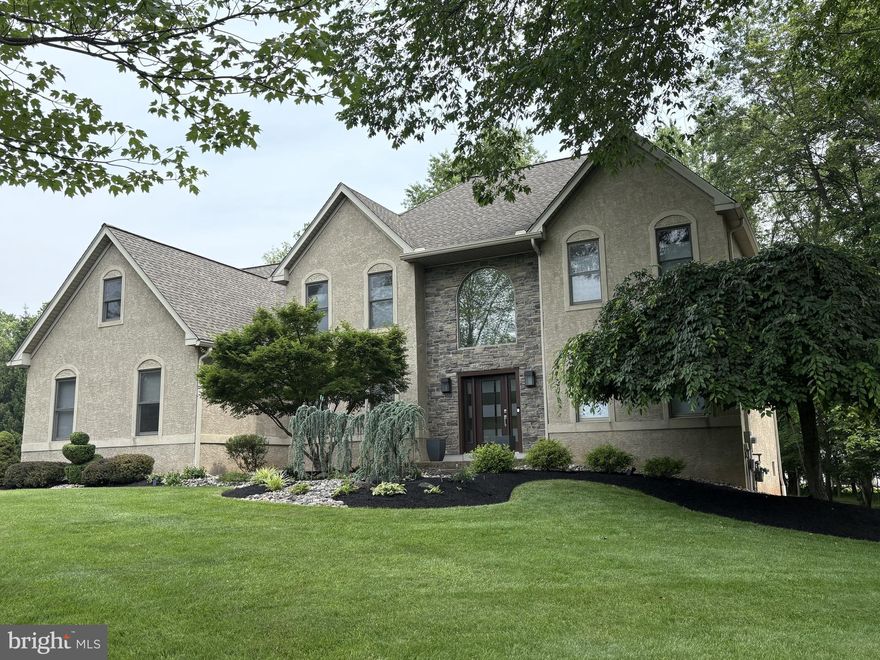 Wonderful Wooded Pond Home in Lower Gwynedd Township.