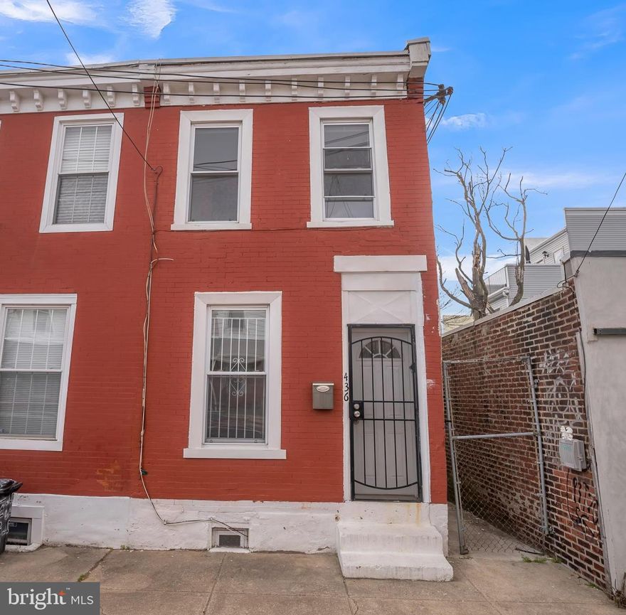 FANTASTIC NEW PRICE for this adorable and sunny End-of-the-Row 2 Bedroom 1 Bath at 436 N Budd Street in the popular West Powelton neighborhood next to University City!  A classic Philly Brick Townhome, it has been lovingly maintained and updated by its current owner and features a HUGE BACKYARD and a lots of smart updating/remodeling.  Situated on a quiet tree lined street in hot neighborhood where new construction -  and real estate values - are going up, up, up, 436 Budd is steps away from all of the great eateries, pubs and retails shops that West Philly has to offer, and also walking distance to Drexel University.  Step into a nice sized living room and beyond, dining room, both with high ceilings, new lighting and brand new flooring.  The kitchen has been stylishly updated to include painted wood cabinetry, new granite countertops and new sink/faucet. From the kitchen, step out into a HUGE backyard just ready for the perfect garden and patio. One of the many advantages of being at the end of the row is having your own side pathway leading from your private backyard to the street, so no more dragging trashcans through the house! Back inside and upstairs are 2 bedrooms, one of which leads you to the full bath, so would make a great office or den. Some of the many updates to this home include brand new electric (and the removal of all old knob & tube wiring), new insulated ceilings, new drywall and flooring on first floor, new interior paint throughout and more.  This home would be great for those who love walkability, for gardeners and those who want to create their own outdoor private oasis, and for those who crave natural light! Walking distance to Penn and Drexel Universities, Penn Medicine Healthcare, Saunders Park,  Powel Elementary School AND Science Leadership Academy Middle School. This property is also eligible for the Drexel University Employee Home Purchase Program (a $15K forgivable loan). ALSO QUALIFIES FOR THE NEIGHBORHOOD FIRST LOAN PROGRAM. Schedule your showing today!
