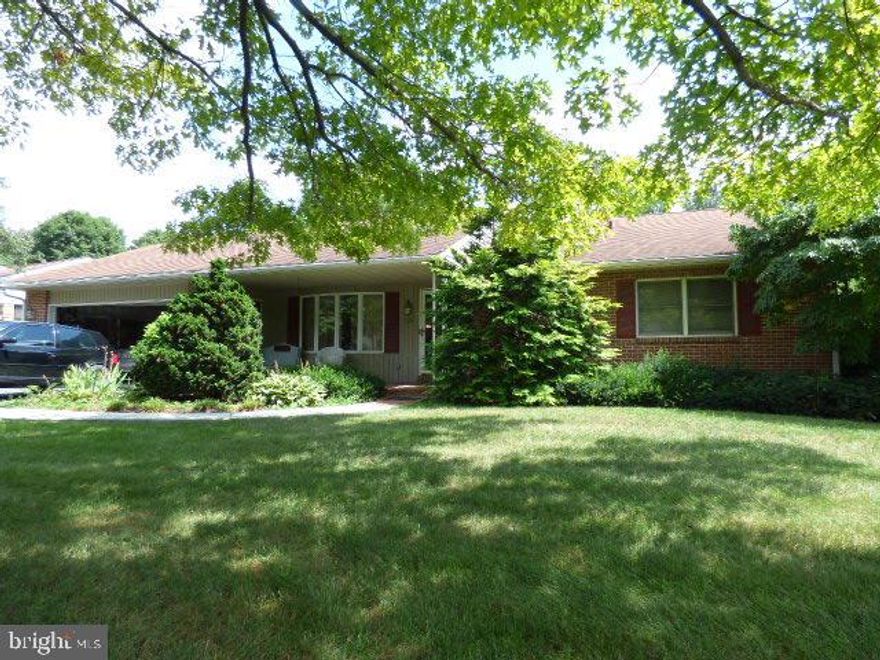 Situated in a quiet Cul-de-Sac, this sprawling Rancher offers lots of home for the money. The open floor plan includes a first floor laundry, family room, spacious kitchen with breakfast bar and master bedroom with bath. Full, finished basement with kitchenette, half bath (possibility of In-law quarters) and a 30x20 workshop with double doors to the back yard, two car attached garage plus covered front and rear porches.