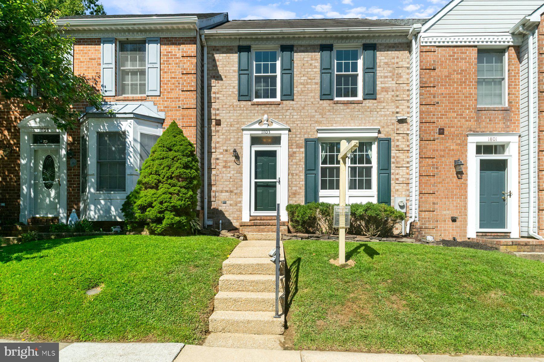 Welcome home to this beautifully updated 3-bedroom, 2.5-bath brick front townhome, perfectly situated with a private backdrop of trees. The main level features bamboo flooring, an upgraded kitchen with farmhouse sink, and an open living/dining area that leads to a 16x12 Trex deck (2021) — perfect for entertaining or relaxing outdoors. The owner’s suite includes vaulted ceilings, a full private bath. The finished lower level offers a large versatile family room with ceramic flooring throughout, walkout access to the fenced backyard, and a rough-in for an additional bathroom. Major updates include HVAC (2018), windows with transferable warranty (2021), and washer/dryer (2023), giving you peace of mind and move-in ready convenience.
Conveniently located near shopping & dining, only minutes from the Ma & Pa Trail and all that Main Street Bel Air has to offer! Perfect location, beautiful home—schedule your private tour today!