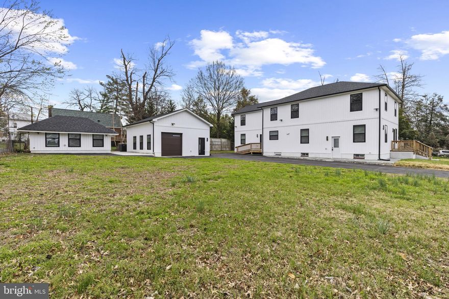 A truly unique and versatile property offering space, privacy, and endless possibilities.
Don't miss the 3D tour online.
This newly renovated estate features a stunning 5,500 sq ft main residence plus two separate guest houses, making it ideal for multi-generational living, income-producing rentals, private workspaces, or extended guest accommodations.

The main home is thoughtfully designed across three levels. The upper level offers four bedrooms and two full baths. The main level includes two bedrooms, two full baths, expansive living and entertaining spaces, and a full chef’s kitchen. The lower level adds two additional bedrooms, two full baths, generous living areas, and a kitchenette, providing exceptional flexibility for extended living or private quarters.

The two guest houses each feature spacious living areas and full bathrooms, with one offering a kitchenette. The first guest house was intentionally designed with flexibility in mind—use it as an oversized garage, maintain it as a studio guest house, or customize it further by adding a loft for office space or expanded living.

The main level of the primary residence is handicap accessible, and the guest houses are also designed with accessibility in mind, allowing for ease of use and long-term adaptability.

Every structure has been fully renovated with top-of-the-line finishes, new HVAC systems, new appliances, and two laundry rooms, delivering comfort, efficiency, and peace of mind.

This is a rare opportunity to own a property that adapts to your lifestyle—today and into the future.
Conveniently located  2.5 miles from UMD and 1 mile from Metro. 
Showings by appointment only and during scheduled open houses.