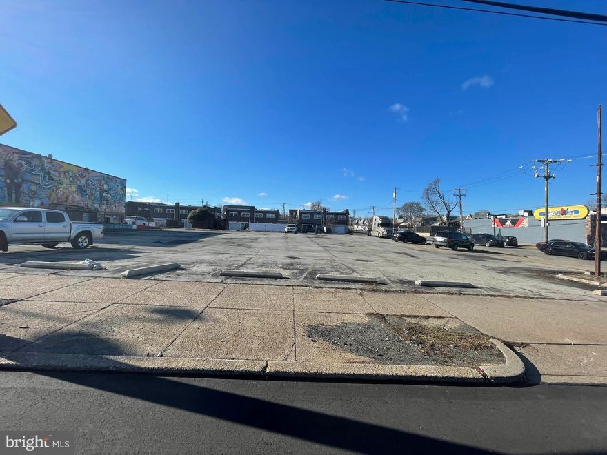 Great Development opportunity! Very potential parcel of land located highly development area of Northeast Philadelphia on Bustleton Ave. 10% deposit and proof of fund required. Drive by to see. This lot have more potential. Currently zoning for RSA-3. The owner is convert it to CXM-3. The plan attachment with drawing to build 6-7 commercial store on first and second floor.