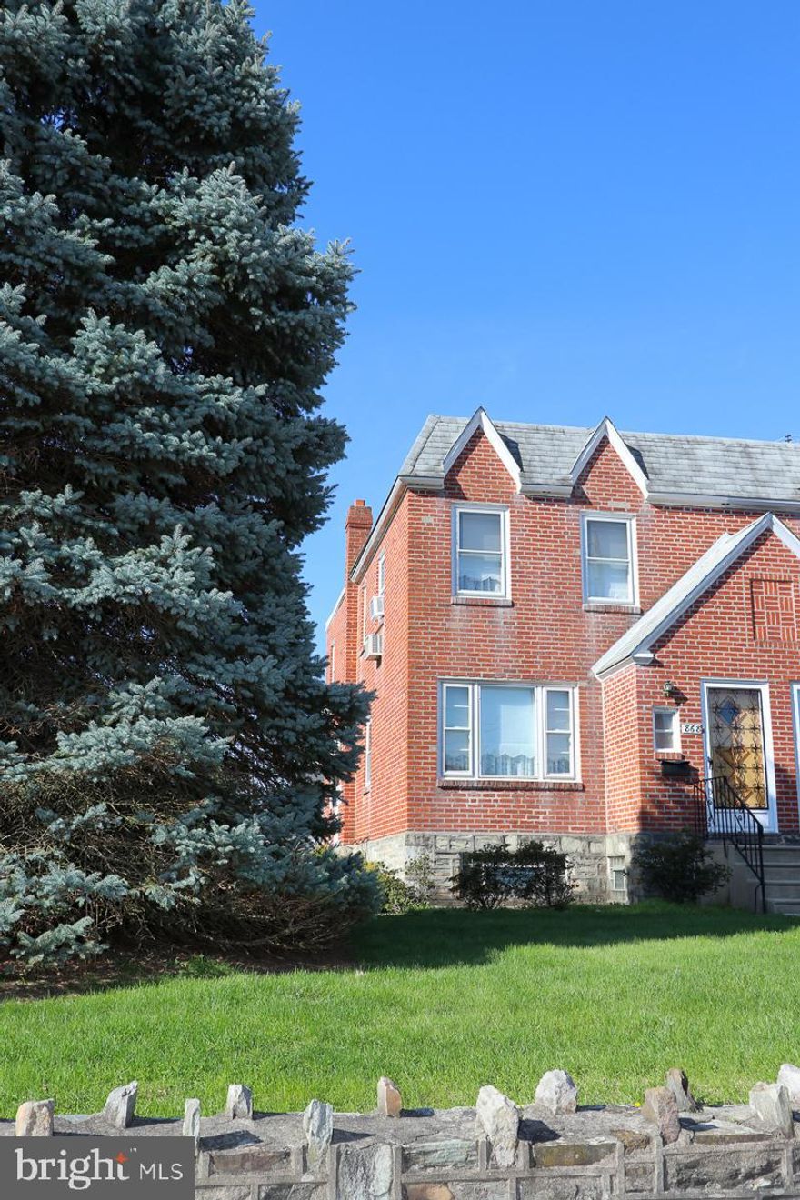 Great Opportunity in the Pine Valley/Bustleton area, Classic 2 story twin which has been in the same family since 1959 (when built). Home sits on an approximately 32' x 121' lot with front & side yard with patio plus an additional bonus lot of approx 32' x 50' across driveway. Ideal for may uses such as detached shed, garden or play area. Main level consists of a foyer entry with coat closet, Living room, Formal dining room, Large eat in kitchen with gas cooking, eating area and door to side patio and yard. Upper level features Primary bedroom and 2 additional nice sized bedrooms and 3 piece ceramic tile hall bath. Main level and 2nd floor has w/w carpeting and features h/w flooring under carpet.(never exposed and no pets). Lower level features a finished recreation room, powder room, large storage closet and laundry/utility room with rear access to driveway and yard. 1 car rear garage with electric opener and driveway for additional parking. Large side concrete patio for outdoor relaxation and entertaining. Great location close to public transportation, shopping, restaurants and major highways such as RT 1 (Roosevelt Blvd and I95. Located in the Highly Rated Joseph Greenberg Public School Catchment grades K-8. Home is in good condition but does need some updating. Opportunity is Knocking!!