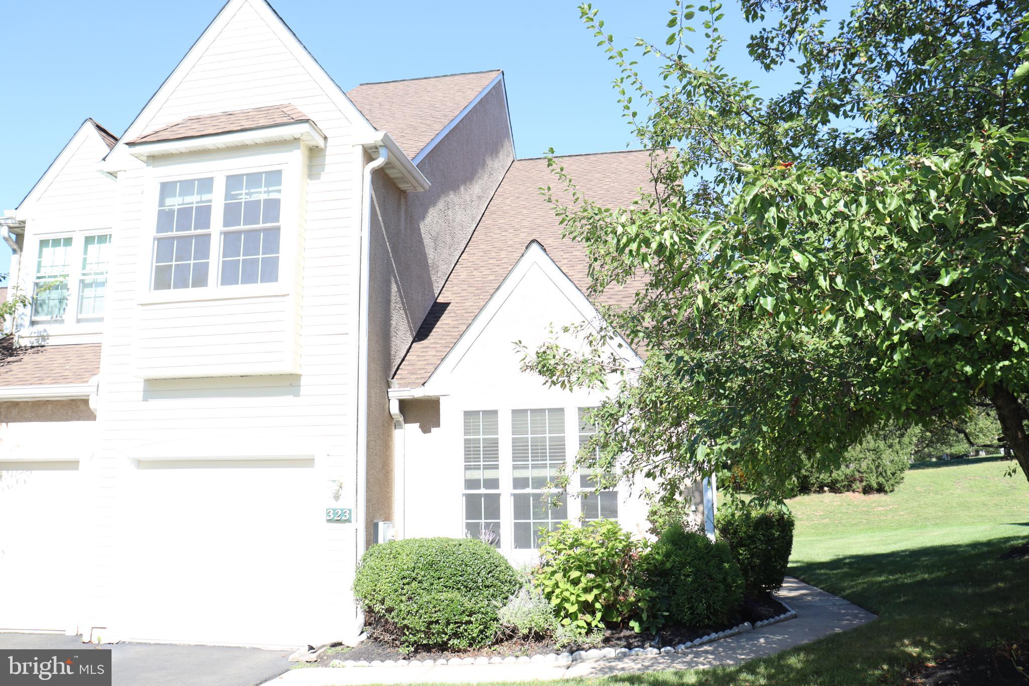 Available immediately! Welcome home to this beautiful 3-bedroom, 2.5-bath end unit townhouse located in the highly desirable Pinecrest community in Lansdale. Enjoy an open-concept floor plan perfect for both relaxing and entertaining. The gourmet kitchen features granite countertops, tile flooring, and ample cabinet space ideal for any home chef. Step outside to your private deck with stunning golf course views, or cozy up in the family room by the fireplace. Upstairs, you'll find hardwood floors throughout, a spacious primary suite with custom built-in closets, and a luxurious en-suite bath. Two additional bedrooms, a full bath, and a convenient second-floor laundry area complete the upper level. The finished basement offers even more space to relax or entertain, complete with a built-in bar area. Plus, enjoy the convenience of an attached 1-car garage with additional driveway parking. This home is ideally located close to Routes 309 & 202, offering easy access to shopping, dining and entertainment options in Montgomeryville and beyond. Don't wait, call for your tour today! Absolutely no pets and no smoking, good credit is required. Tenant is responsible for gas & electric. One Year Lease.