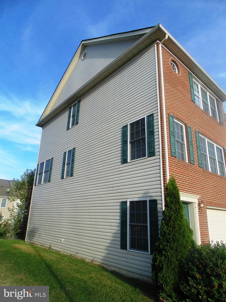 4 Bedrooms, 3.5 Bath Brick Front End Unit  TH in Popular Hammonds Mill. New carpet, new ceramic tile, new kitchen sink and faucet,  granite counter tops, stainless appliances,new blinds,new ceiling fans all bedrooms and living room, upgraded light in kitchen, washer/dryer. new hardwood floors, deck and one car garage with opener. Walking distance to Spring Mill Schools!