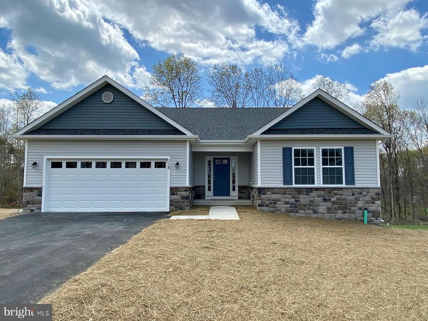 August 2023 Delivery!  Great open floor plan in a convenient commuter location.  Kitchen has soft close cabinets, granite counter tops, breakfast bar and stainless appliances.   Large laundry room with pantry. LVT flooring throughout the main level, carpet in bedrooms.  Guest bath features ceramic flooring.  Large Primary BR with tray ceiling, recessed lighting, walk in closet with window.  Primary bath with double bowl sinks, oversized tiled shower with seat , tiled floors and glass doors.  The garage features insulated walls, insulated doors, lots of electrical outlets and garage door openers as well.     HURRY, SOME FINISHES CAN STILL BE SELECTED!  As with all new construction, transfer taxes are paid by the Purchaser. Some photos may show options that are available and not standard in base pricing, consult agent if questions.