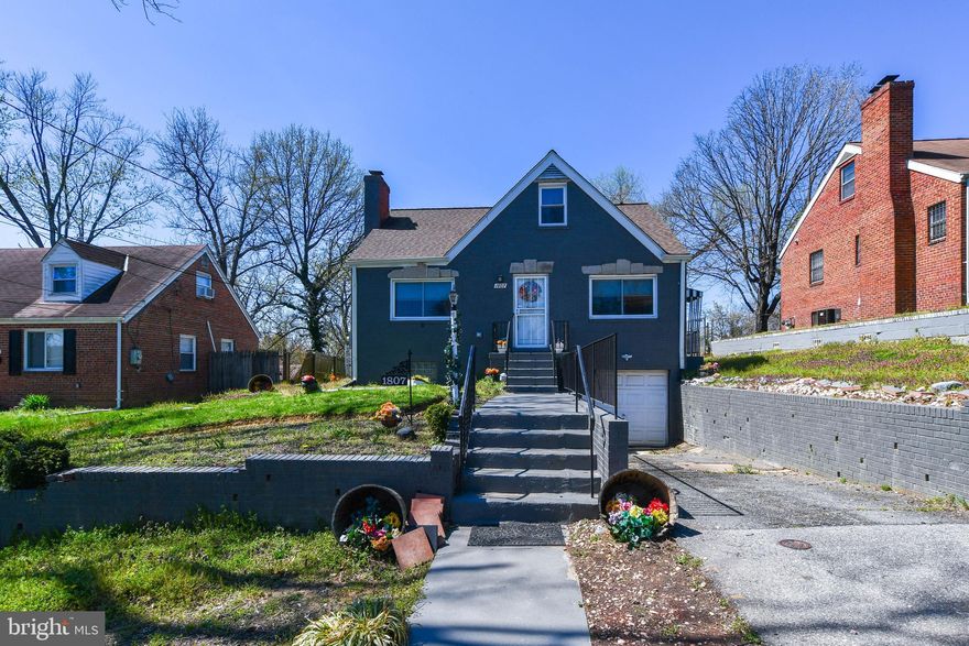 Come see this lovely home nestled in the heart of Capitol Heights. Minutes from DC in a quiet neighborhood. This home is structurally sound with endless  opportunity. Curb appeal is top tier. Bring the entire family for entertaining in the open spacious backyard to celebrate graduations, weddings, family reunions and all other outdoor gatherings. This home features 2 bedrooms on the main level, a full walkout basement with access to the garage to your daily vehicle, workout in, store that hotrod you have been working on. This home is a gem in itself!