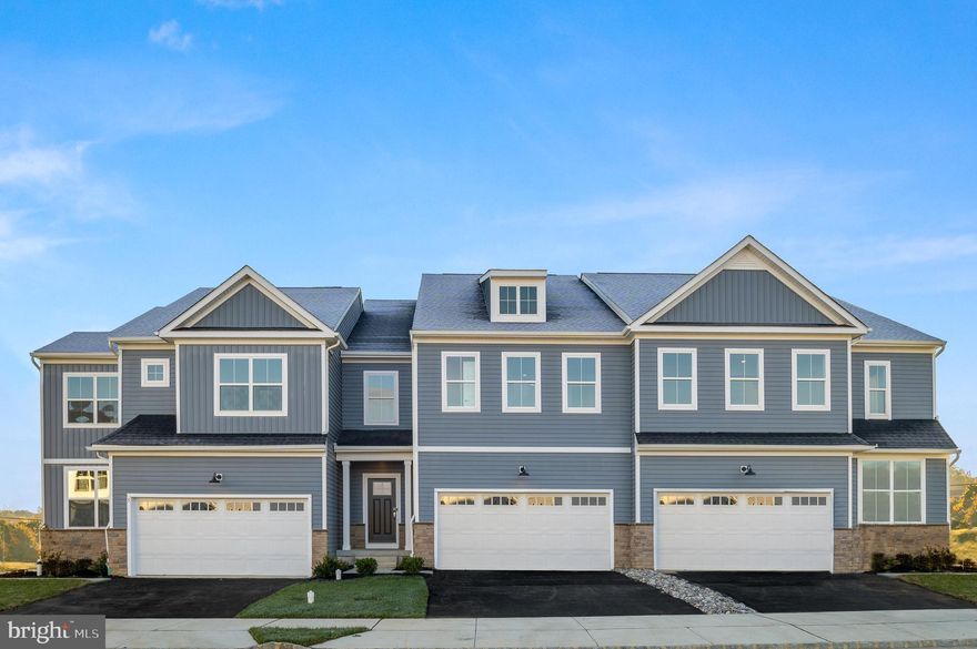 4.99% INTEREST RATE ON THIS HOME WITH 20% DOWN OR Up to $30,000 in closing cost for those who qualify!!* Chester Counties fastest selling New Construction Carriage home Community, almost 70% SOLD OUT!!! The Parker floorplan embodies both style and functionality at its finest. As you step into this end unit home, a sense of abundant space immediately envelops you. To the left of the entrance, a home office, enclosed with a glass door, strikes a balance between openness and seclusion. On the right, the expansive great room beckons, offering areas for both dining and relaxation. The kitchen boasts an oversized island, perfect for  quick weekday meals, or a display area for gatherings. The great room's cathedral ceiling introduces an element of grandeur and sophistication. Conveniently positioned on the other side of the staircase is a powder room, along with access to the two-car garage. Ascending upstairs reveals two generously sized secondary bedrooms, each thoughtfully designed with ample closet space. These bedrooms share a well-appointed bathroom equipped with dual sinks and a combined shower/tub, complemented by a linen closet. Continuing down the hallway, you'll encounter the primary bedroom, positioned beyond the upstairs laundry room (complete with washer and dryer). The primary bedroom epitomizes luxury, featuring a tray ceiling, lush carpeting, and two walk-in closets. An en suite bathroom accompanies this retreat, complete with ceramic tile, a spacious shower, a water closet, and dual sinks. This home also offers a full basement foundation, providing excellent storage and the potential for future living space as desired. Exton Grove provides easy access to major commuter routes, making it an ideal location for those who need to travel for work or leisure. Whether you're commuting to the city or traveling to nearby towns, you'll appreciate the convenience of living close to major highways and public transportation. With easy access to these routes, you'll spend less time in traffic and more time enjoying your new home and the surrounding area. Don't miss out on the opportunity to make this your new home! **Pictures are of model home and for representational purposes only. Details will vary. See New Home Consultant for details