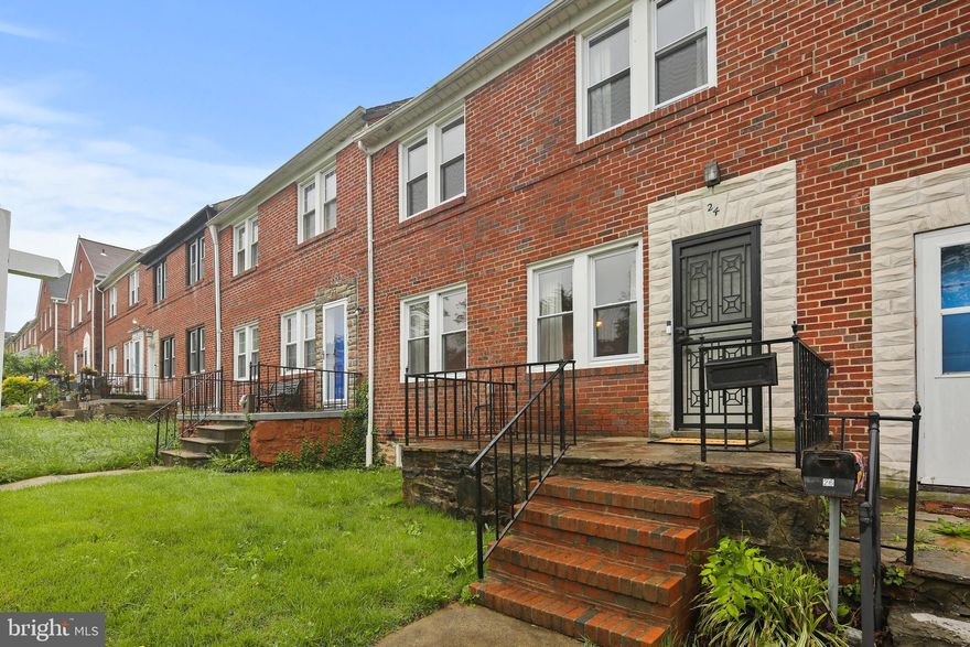 Charming Townhome in the Heart of Catonsville – Welcome to 24 Briarwood, a beautifully maintained townhome nestled on the cul-de-sac of Briarwood. This inviting 3-bedroom, 1.5-bath home features fresh paint throughout and gorgeous hardwood floors that add warmth and character to the living space. The bright and spacious main level offers a comfortable layout, perfect for relaxing or entertaining. Upstairs, you’ll find three bedrooms and a full bath. The lower level is partially finished, providing a versatile space that can be used as a family room, home office, or gym—plus a convenient half bath. Enjoy the ease of off-street parking and a location that’s just minutes from shops, restaurants, parks, and commuter routes. Don’t miss this opportunity to own a lovely home in one of Catonsville!