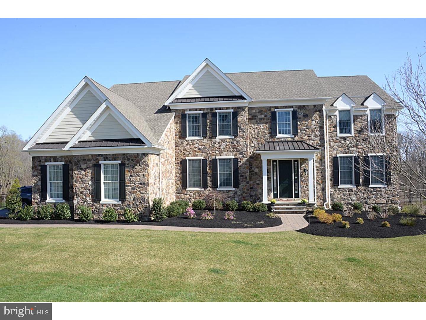 Opportunity to own a nearly new, extensively upgraded one of a kind model with free flowing floor plan in the Estate section of coveted Liseter community. Set amid the rolling hills with unobstructed sunset views but close to major highways, airport, corporate centers, dining and shopping. Upscale lifestyle is yours with infinity pool, fitness center with classes, tennis and sports courts, walking trails and restored barn enclosing a 9000 sq ft clubhouse. Your guests are welcomed into a two story Foyer Entry with elegant curved staircase, dark hardwood floors throughout main level,flanked by generously proportioned Living Room and Dining Room with wainscoting and generous moldings. This leads to sun-filled Great Room with window wall and stone fireplace that will be toasty warm in Winter and custom remote controlled shades and tinted windows that will keep you cool in Summer. Adjoining upgraded Gourmet Kitchen has high-end appliances, granite counters, Butlers Pantry, large Island and Breakfast Room that will provide backdrop for comfortable entertaining. Lots of high tech inc whole house sound system, home network, three wifi areas, additional HVAC zones and exhaust fans added. Carefully selected lighting and prewired window candles complement the decor and are included. Also on this level is a quiet Study, Powder Room and Laundry Room with exit to outside and Garage. From Breakfast Room you can also exit to huge Deck with enough room for three separate dining or seating areas and wonderful place to watch the sunset. Stairs to lower level follow stone walkways where you can cozy up around the fire pit or relax for al fresco dining under the covered pergola. Large, fenced mostly flat yard has plenty of room for a pool, if so desired. Second floor has hardwood floors in hall. The carpeted Master Suite with Sitting Room has two spacious closets and neutrally tiled Spa-like Master Bath with double vanity, large soaking tub and frameless glass enclosed shower. Guest Suite with en suite Bath and two additional Bedrooms with connecting Bath finish this floor. Lower level is unfinished with rough in for a full bath and has double glass door exit to rear yard. Garage is oversized, drywalled and painted with door exit. Outside enjoy the worry free full irrigation system, extensive landscaping and sodded yard that are already in place. Custom blinds or shutters on all windows will preserve your privacy. All in all, a beautiful place to come home to!