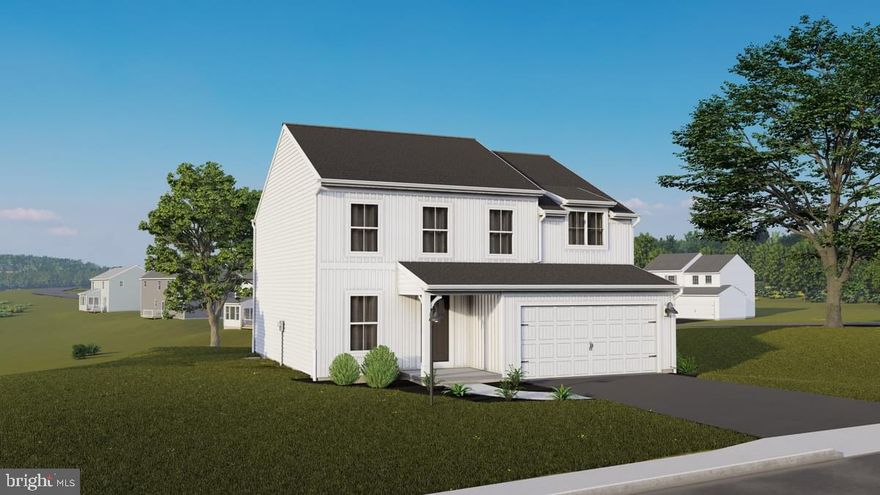 For Comp Purposes: AOS Date 12/24/2024🏠
Welcome to Your Brand-New Home! This beautiful residence boasts 4 bedrooms, 2.5 bathrooms, and over 2,174 sq ft of living space. The open floor plan on the first floor seamlessly connects the kitchen, breakfast area, and large family room, perfect for gatherings. Enjoy the convenience of a half bath and a versatile flex room. Upstairs, the spacious owner's suite features TWO walk-in closets and a second-floor laundry room, which adds ease to chores. Three additional bedrooms and a full bathroom provide ample space for everyone. Customize with a finished basement option for even more living space. Rest assured with our 10-Year Warranty. Schedule a showing today and make this brand-new home yours!🏠

The photos in this listing are of the same model as the home for sale but may show upgrades and features not included in the actual property.

The new assessment for this sub-division has yet to be completed; taxes shown in MLS are zero. A new assessment of the improved lot and dwelling will determine the taxes due.
