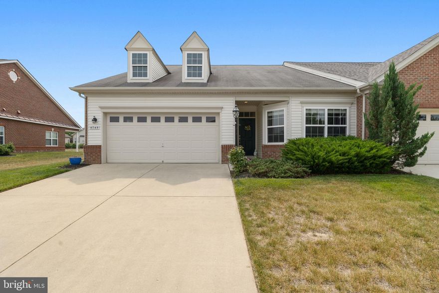 This beautiful 2-bedroom, 2-bathroom duplex is located inan over 55 community and boasts a range of luxurious features.  The kitchen is fitted with beautiful maple cabinets and stunning granite countertops, making it the perfert place to perpare meals and entertain guests.  The primary bedroom has a vaulted ceiling, comes complete with a large walk-in closet and a separate room that can used as a home office. 
                                                                                                                                                                                                                                     The second bedroom in this duplex is just as impressive as the primary bedroom.  It features a nice-sized closet that provides ample storage space for clothes and other belongings.  The full bath adjacent to the bedroom ensures that guests or family members have their own private space to get ready.                                                                                                                          
                                                                                                                                                                                                                                     
  The property also includes a two-car garage, providing ample space for parking and storage. In addition, the community offers an indoor pool, perfect for year-round swimming and exercise. For those who enjoy the outdoors, there are plenty of walking trails to explore, and the property is conveniently located across the street from an 18-hole golf course.                                                                                                    
                                                                                                                                                                                                                         
    Whether you're hosting guests or simply looking for a comfortable space for family members, this duplex has everythong you need to create a welcoming and relaxing environment.
                                                                                                                                                                                                                                    
 This duplex is ideally situated close to shopping, making it easy to access all the amenities. This duplex is the perfect choice. With its luxurious features and prime location, it offers the perfect combination of comfort and convenience.