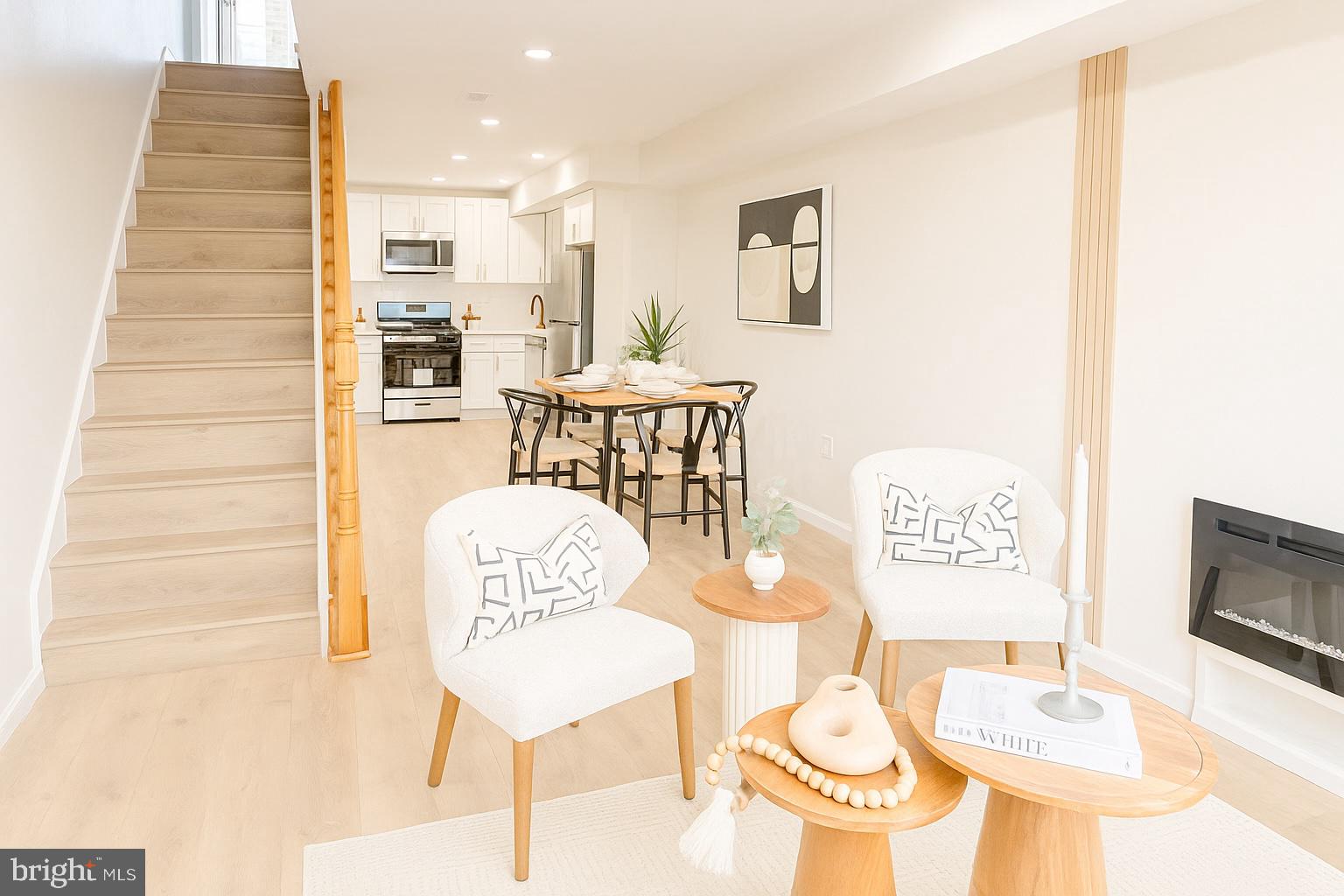 Welcome to this beautifully renovated 4-bedroom, 3.5-bathroom townhouse in the heart of Pigtown! This stunning home features luxury vinyl flooring and recessed lighting throughout, creating a sleek and modern atmosphere. The gourmet kitchen is equipped with granite countertops and stylish cabinetry—perfect for cooking and entertaining. Each bathroom is elegantly tiled for a clean, contemporary feel. Enjoy outdoor living with a fully fenced backyard . Additional highlights include brand-new plumbing, HVAC, and electrical systems, as well as a fully finished carpeted basement offering flexible living or office space with its own bathroom. New appliances! Don’t miss this move-in-ready gem just minutes from downtown!