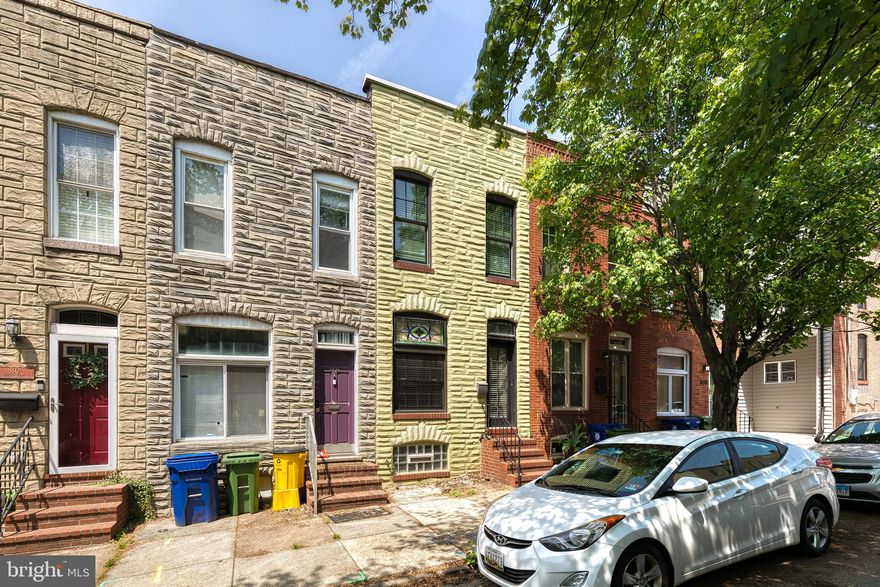 Available for rent in Canton!  This updated Canton home boasts 2 bedrooms and 1 full bathroom. A private outdoor area off the kitchen adds additional space for entertainment. The main level offers a spacious living room and dining area, with gleaming hardwood floors. Downstairs, you'll find a partially finished basement for additional living space, along with the washer and dryer. Centrally located just north of Boston Street and the Can Company, it's an easy walk to Canton Square, Fells Point and Patterson Park, with convenient access to the rest of the city and I-95.