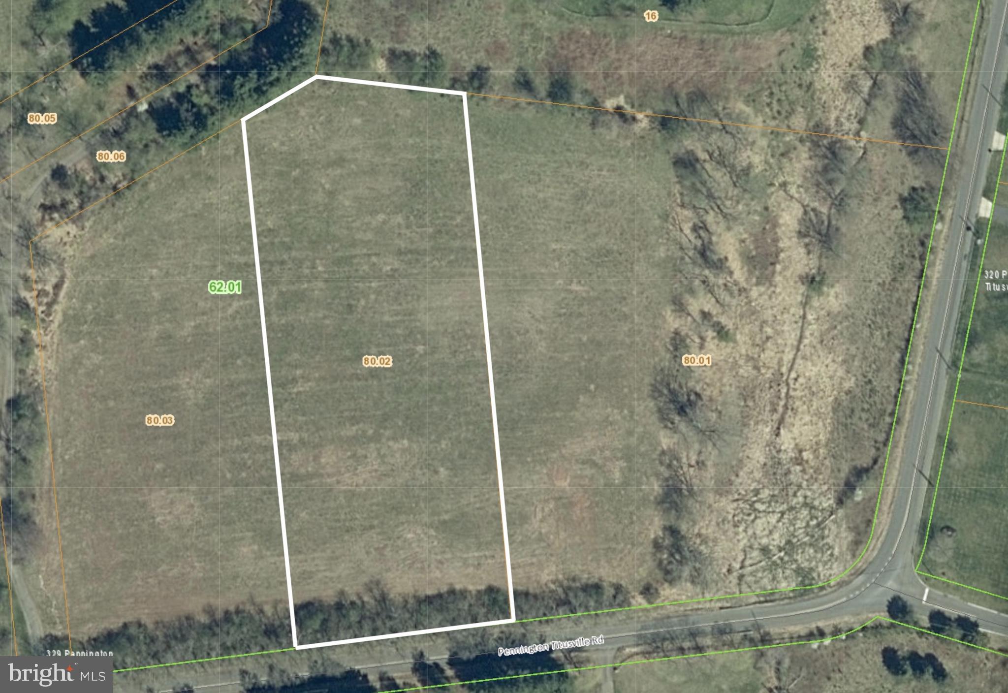 PENN TITUSVILLE ROAD BLK 62.01. LOT 80.02