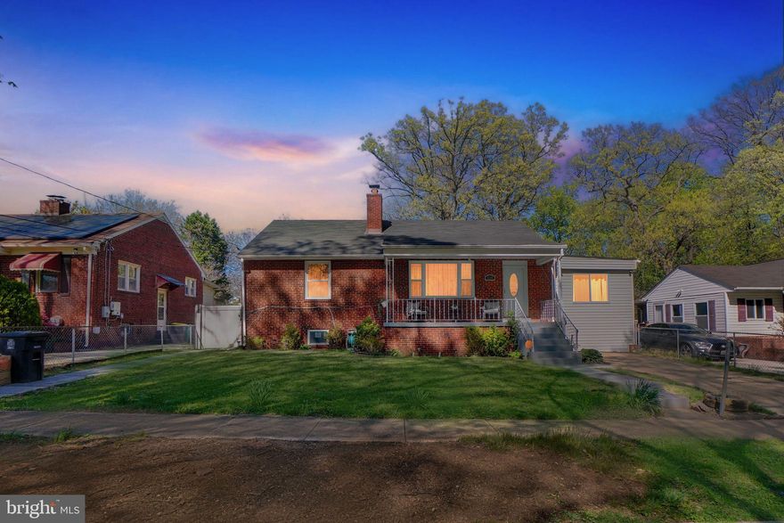 Beautifully maintained 2-level single-family home in Temple Hills! This home features 5 bedrooms and 2 full bathrooms, offering flexibility and comfort.
The main level includes 3 spacious bedrooms, a renovated bathroom, and an updated kitchen with island and stainless steel appliances, plus a bright living and dining area.
The lower level offers 2 additional bedrooms, a large family room, utility room, a convenient kitchenette, and a well-maintained bathroom, perfect for extended living, guest space, or potential rental income.

Enjoy the outdoors with an oversized fenced backyard, perfect for gatherings and entertaining, complete with a deck, concrete patio, and storage. The home also features a welcoming front porch and private driveway.
Great opportunity with space, functionality, and income potential—schedule your showing today!