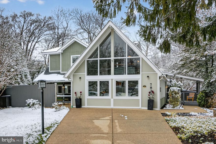 This wonderfully reimagined Luria model combines stylish, practical living space with beautiful mid century modern ‘roots’. The house was remodeled in 2015 and has been lovingly cared for by the sellers since. It’s the best of both worlds with fantastic, expansive entertaining space and cozy private space. 
The pride of ownership is evident from the moment you pull up to the house. The house comprises of a huge open plan kitchen, dining, living room; with vaulted ceilings, and an abundance of light. On the main level, there’s an additional living room, two bedrooms and a bathroom. Upstairs is a wonderful primary suite with two huge walk-in closets and a stylish bathroom with double vanity and shower. There is also a lovely loft area that can be used as a living room, study or whatever you want it to be. This loft space looks over the open plan living area and benefits from the huge windows. 
The yard has a fabulous swimming pool, two decks and multiple other sitting areas. There is still a good sized lawn area and plenty of places to plant, if that’s what you’d like. 
No HOA, instead we have a very active civic association which hosts multiple neighborhood events throughout the year including Octoberfest, Halloween parade and chili cook off and Santa visits every year. The community also has its own park at the end of Holmes Run Dr., and plenty of walking trails. The location of this home could not be more convenient for commuters. With easy access to I-495 and the Express Lanes you can be anywhere you need to go in the metro area, quickly and efficiently (I-66 is one exit away on 495 North, Dulles International and National airports in approximately 30 minutes). Commute by metro from Dunn Loring station approximately two miles away (and the bus stop is at the community entrance on Gallows Rd). For those inclined, you can even cycle into DC via the Curtis Trail (many Acres residents do!) Local amenities include Fairview Park, Tysons Corner, Providence Recreation Center, multiple trails and parks, and the wonderful Mosaic District (Angelika film center, Mom & Pop coffee shop, Caboose Brewing Company, Strawberry Park, and many great shops and restaurants). This house and community are truly wonderful. The sellers have loved living here and say it feels like going on vacation every time they come home