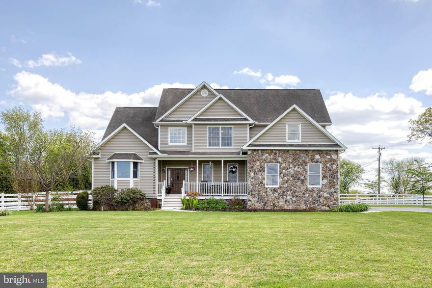 Welcome to 1097 Underwood Road, a truly special property offering the perfect blend of comfort, space, and serene countryside living in sought-after Sykesville. Situated on a picturesque  1.6-acre lot with sweeping views of surrounding farmland, this beautifully maintained home provides just over 3,000 square feet of thoughtfully designed living space.

Inside, you’ll find 4 bedrooms and 3.5 bathrooms, including a desirable main-level primary suite for ease and convenience. A custom library/study creates the perfect space for working from home or unwinding with a good book. The home’s layout offers both functionality and flexibility for everyday living, with a large vaulted living space connected to a large eat-in kitchen.

The unfinished walkup basement presents endless potential...ideal for storage now or ready to be transformed into additional living space in the future.

Step outside and enjoy peaceful outdoor living at its finest. The fully fenced backyard features a spacious deck, patio, and fire pit area (with convenient access off the kitchen), perfect for entertaining or simply taking in the tranquil surroundings and stunning farmland views.

Adding incredible value and versatility, the  3,200 square foot detached barn with 2 oversized doors is equipped with electricity and a 50-amp RV hookup...perfect for hobbyists, storage, or those needing extra workspace. Fully owned solar panels provide energy efficiency and long-term savings. There is also a owned/buried 500 gallon propane tank as well as a generator hookup for the home! 

Built in 2006, this property offers the rare combination of modern comfort, usable land, and scenic privacy - all just a short drive to the charm of downtown Sykesville, local shops, dining, and commuter routes.
Don’t miss the opportunity to make this one-of-a-kind property your own.