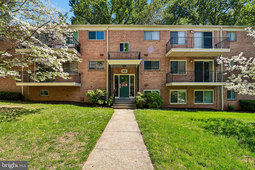 Welcome to 10619 Kenilworth Ave! A 3-bedroom,1 full and 1 1/2 bath condo in the sought after community of Parkside. With park views from every window, the spacious unit offers comfort and privacy. The open kitchen connects to the living and dining areas, creating a seamless flow. The living and dining area feature wood floors, while the spacious bedrooms are carpeted. The low monthly fee covers all utility costs, pool, tennis, and sport fields.  Parking and storage included. 

Conveniently located near shopping, dining, and major commuter routes.