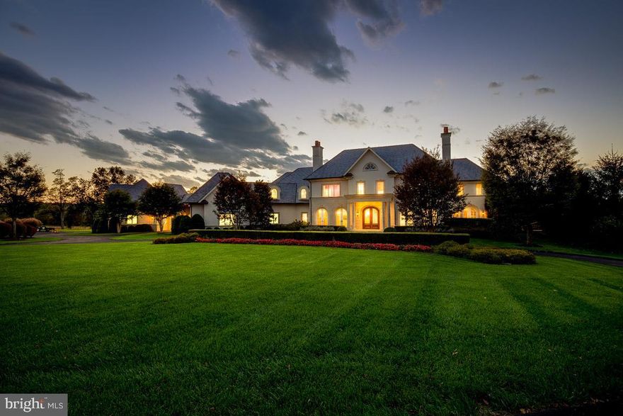 Nestled within the gates of the exclusive, award winning Creighton Farms community is this one of kind masterpiece designed and built by top builder, The Galileo Group. Situated on a majestic, 3+ acre, $1.5 million premium lot, this remarkable Estate home boasts every update and luxurious appointment imaginable and offers breathtaking mountain, water and golf course views. The owner has put in over $2.5 million into creating a truly phenomenal backyard oasis, which includes a gunite pool, pool-house with full bathroom, Gazebo with fireplace. Over $1 million in structured wiring throughout this 18,000+ square foot estate home  (11 miles of structured wiring to be exact!). $250K Geothermal heating and cooling system. $250K+ slate roof. Six car garage includes a Carriage House with a full bedroom, bathroom and loft sitting area on the upper level. A three-floor elevator will take you to every level within the home. With over $9 million in the build and and an offer price of $5 million, this unbelievable home is absolutely the best buy in all of Northern Virginia and Loudoun County.  With your membership, Creighton Farms offers a wide variety of unparalleled amenities including the 18-hole Jack Nicklaus Signature Golf Course, two Har-Tru and two USTA hard-surface tennis courts, fitness and wellness facilities, a resort style pool and an elegant Club House, which offers indoor and al-fresco dining, overnight club rooms for members and guests, Board Room, Library, Golf Shop and more. You can even take your membership with Creighton Farms when you travel... with Southworth's Club Reciprocity Program,  your Creighton Farms membership will allow you enjoy reciprocal privileges at all clubs and resorts owned or managed by Southworth worldwide!